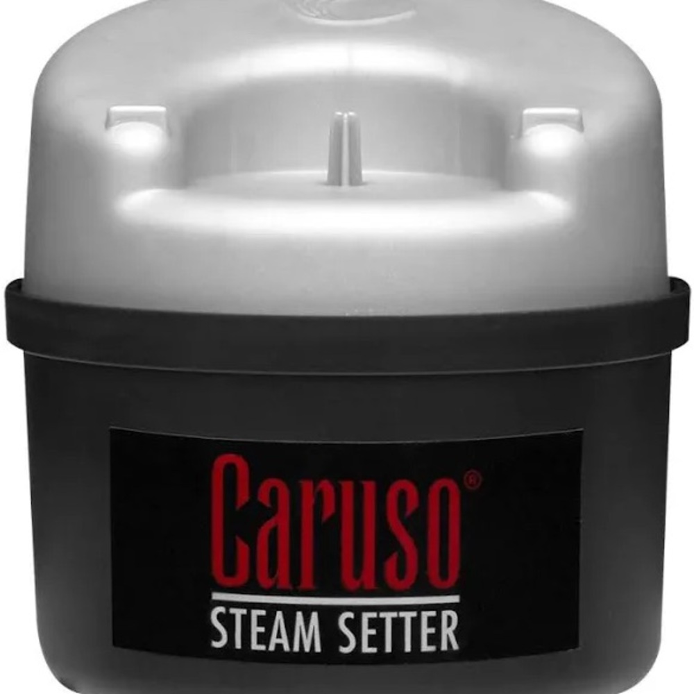 Caruso Steam Setter in Black and Silver